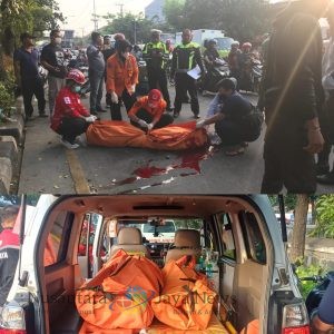 Dua Warga Pamekasan Tewas dalam Kecelakaan Tunggal Motor di Jl. Kedung Cowek Surabaya