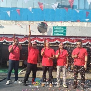 PT PLN (Persero) UIP JBTB Meriahkan HUT ke-80 RI dengan Lomba dan Senam Pagi Bersama