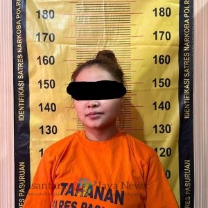 Polres Pasuruan Ringkus Wanita Warga Pandaan yang Fasilitasi Peredaran Narkoba