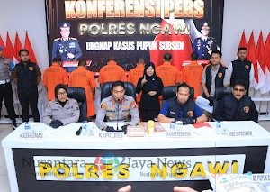 Polres Ngawi Berhasil Ungkap Upaya Penjualan Ilegal 17,8 Ton Pupuk Bersubsidi
