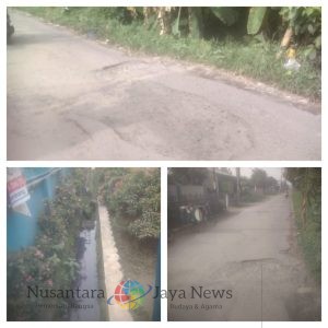 Jalan Rusak di sekitar UPT SPF SD NEGERI No 101766 Bandar Setia Percut Seituan Deli Serdang Memprihatinkan