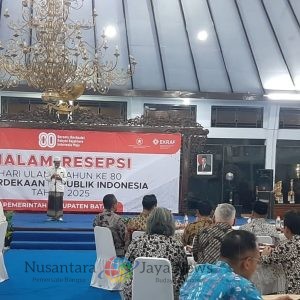 Kepala Lapas Batang Hadiri Malam Resepsi HUT ke-80 Kemerdekaan RI