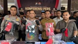 Polres Lumajang Amankan Dua Tersangka Pencurian 91 Unit Meteran Air Milik Perumdam Tirta Mahameru
