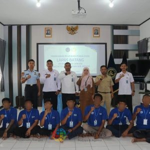 Bangun Kemandirian, Lapas Batang Gelar Pelatihan Pengelasan Bagi Warga Binaan