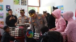 Polresta Banyuwangi Launching SPPG Salurkan Makan Bergizi Gratis 1.218 Siswa di Watukebo