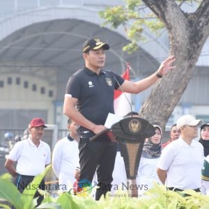 Bupati Sidoarjo Pimpin Apel Akbar 3.843 Pegawai Non-ASN yang Diangkat Jadi PPPK Paruh Waktu