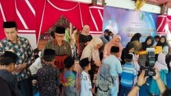 Bupati Sampang H. Slamet Junaidi Pecahkan Rekor, Ratusan Anak Yatim Terima Santunan Rutin di Pendopo Trunojoyo