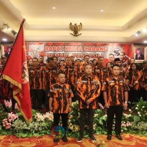 Pemuda Pancasila Surabaya di Bawah Haries Purwoko Siap Kawal Kondusivitas Kota