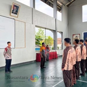 Lapas Batang Gelar Latihan Pramuka, Bentuk Karakter dan Kedisiplinan Warga Binaan