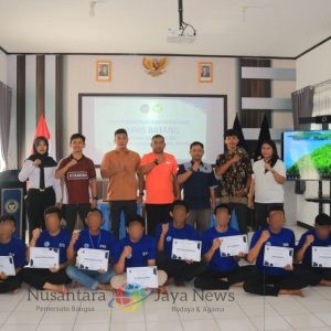 Lapas Batang Tutup Pelatihan Pengelasan, Warga Binaan Terima Sertifikat Pelatihan dari Disnaker
