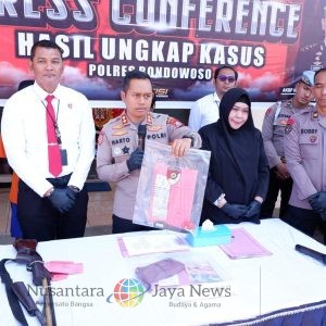 Polres Bondowoso berhasil Ungkap Tiga Kasus Kriminal Menonjol, Dua di Antaranya Libatkan Remaja Dibawah Umur