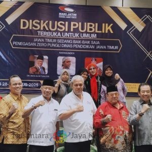 Diskusi Publik : Tegaskan Jawa Timur Baik-Baik Saja, Dorong Zero Pungli dan Sinergi Pendidikan–Industri untuk Masa Depan