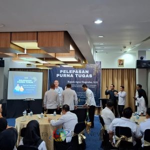 Lapas Batang Hadiri Acara Pelepasan Purna Tugas Kepala Bapas Pekalongan