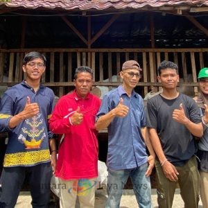Dukung Pelaku Usaha Lokal, Mahasiswa KKN UNIVA Medan Kunjungan ke UMKM Susu Kambing di Desa Bandar Baru