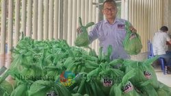 Bagikan Ratusan Paket Sembako, Wujud Nyata Kepedulian Sosial Bobylovers