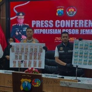 Polres Jember Berhasil Gagalkan Peredaran Upal Dua Tersangka Diamankan