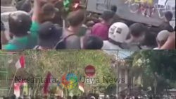 Unjuk Rasa Depan Polda Bali Berakhir Ricuh, 22 Pendemo Diamankan dan 10 Orang Luka-Luka