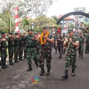 Pangkogabwilhan II Pimpin Apel Gelar Batalyon Komposit PRCPB Kodam IX/Udayana di Bali