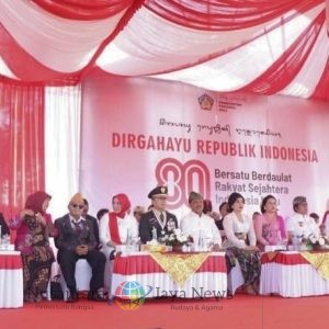Wakapolda Bali Brigjen Pol. Komang Sandi Arsana Hadiri Upacara HUT ke-80 RI di Lapangan Niti Mandala Renon