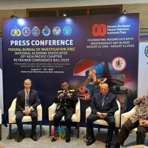 FBI NAA Aspac Retrainer Conference 2025 Resmi Dibuka di Bali, Wakapolda Bali Hadir Bersama 165 Delegasi dari 29 Negara