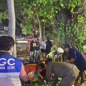 Pengendara Motor Tewas di Jalan Diponegoro