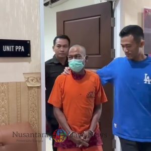 Polisi Amankan Tersangka Pencabulan Anak Dibawah Umur di Gresik