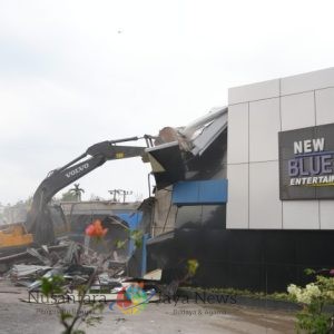 Polda Sumut Robohkan Diskotik New Blue Star di Langkat: Sarang Narkoba dan Tak Berizin