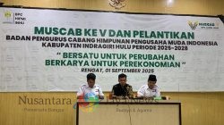 MUSCAB Ke-V dan Pelantikan BPC HIPMI Indragiri Hulu Periode 2025–2028 Sukses digelar