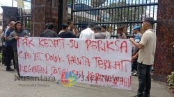 AKSI DAMAI DI MEDAN: MASYARAKAT DESAK KEJATI SUMUT USUT DUGAAN KORUPSI SOSIALISASI KEPEMUDAAN DI KECAMATAN DOLOK