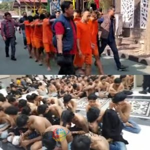 Polres Kediri Tetapkan 28 Tersangka Kerusuhan, Kantor Pemkab hingga Samsat Katang Jadi Sasaran