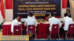 Lapas Tegal ikuti Supervisi Tindak Lanjut Penelitian RKA-K/L Pagu Anggaran Tahun 2026