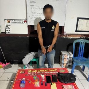 Tak Ada Kompromi Polres Dompu Tumpas Pengedar Shabu Di Lingkungan Monta Baru