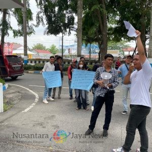 SIMAK-SU Geruduk kantor bupati Deli Serdang Bersamaan dengan dinas pendidikan Deli serdang dugaan pungli