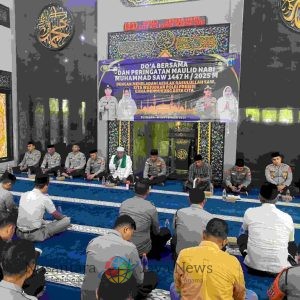 Polres Sumenep Gelar Doa Bersama dan Peringatan Maulid Nabi, Tekankan Keteladanan Rasulullah