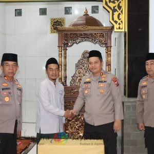 Safari Subuh, Kapolres Nganjuk Ajak Jamaah Gaungkan “Ayo Jogo Nganjuk”