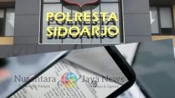 Kasat Narkoba Polresta Sidoarjo Terpojok: Dalih “Tidak Sengaja” Bocorkan LP, Publik Bongkar Dugaan Aliran Dana