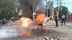 PT Haleyora Powerindo Gelar Simulasi APAR untuk Tingkatkan Kinerja Satuan Pengamanan dan Pengemudi di PLN UIP JBTB