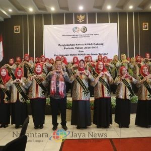 PIPAS Cabang Lapas Batang Hadiri Pengukuhan Ketua PIPAS Cabang se-Jawa Tengah Periode 2025–2030