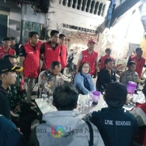 Tiga Pilar Kunjungi Posko RW 2 Simolawang, Warga Kagum dengan Kekompakan dan Program Jogo Suroboyo