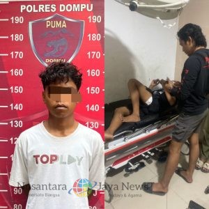 Pelaku Pemanah Yang Melarikan Diri Di Tangkap Tim Jatanras Polres Dompu