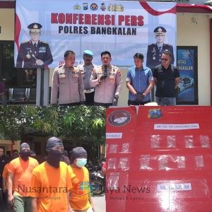Polres Bangkalan Ungkap 16 Kasus Narkoba dalam Ops Tumpas Semeru 2025, 18 Tersangka Ditangkap dengan Barang Bukti 100,93 Gram