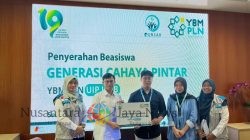 Milad ke-19, YBM PLN UIP JBTB Terangi Negeri Lewat Beasiswa GENCAR