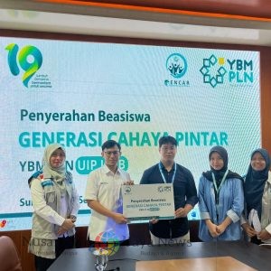 Milad ke-19, YBM PLN UIP JBTB Terangi Negeri Lewat Beasiswa GENCAR