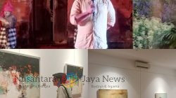 Pameran tunggal Tien Hong Bertemakan Garis Warna dan Ruang Dengan Konsep Harmoni