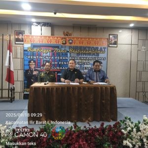 Ketua Umum DPP AKPERSI dan Divisi Kemitraan Desa Jadi Pembicara Bimtek Bhabinkamtibmas Polda Sumsel