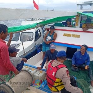 Satpolairud Polres Dompu Gelar Patroli Binmas di Perairan Cempi Hu,u dan Calabai