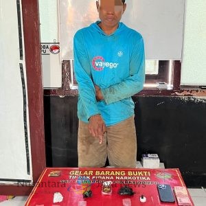 Simpan Sabu Di Mesin Penggilingan Jagung, Pria Tulen Asal Montabaru Di Bekuk Tim Opsnal Polres Dompu