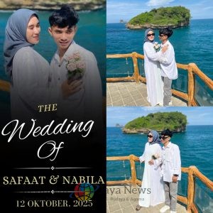 Pernikahan Anak Pimpinan Redaksi, Achmad Safaat dan Nabila Febriyana Nurhasan Jadi Momen Silaturahmi Insan Pers Surabaya
