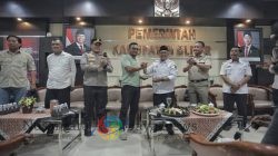 Polres Blitar Sambut Damai Aksi Unjuk Rasa GMNI Blitar dan Konsorsium Pembaharuan Agraria Peringati Hari Tani Nasional 2025