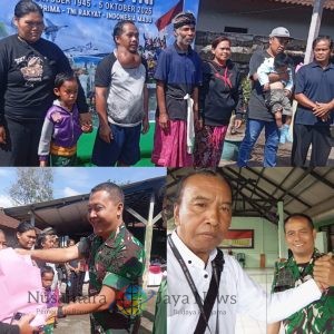 Kodim 1626 Bangli Gelar Bakti Sosial HUT TNI ke-80: Donor Darah, Sembako, dan Pemeriksaan Kesehatan Gratis